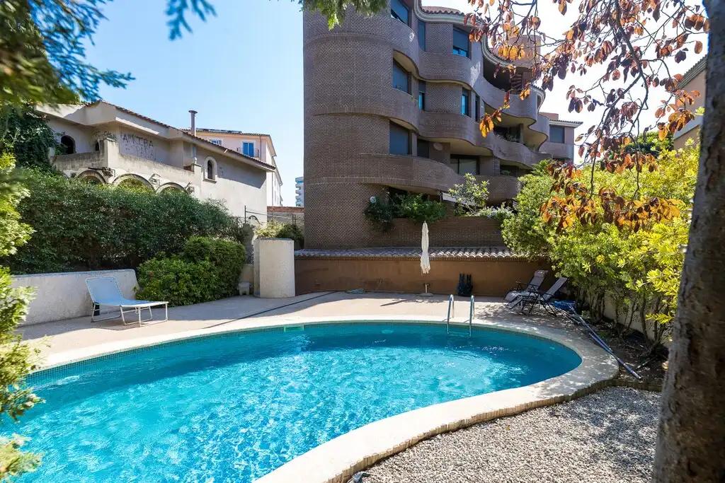 Swimming pool of Attic for rent in  Palma de Mallorca  with Air Conditioner, Heating and Terrace