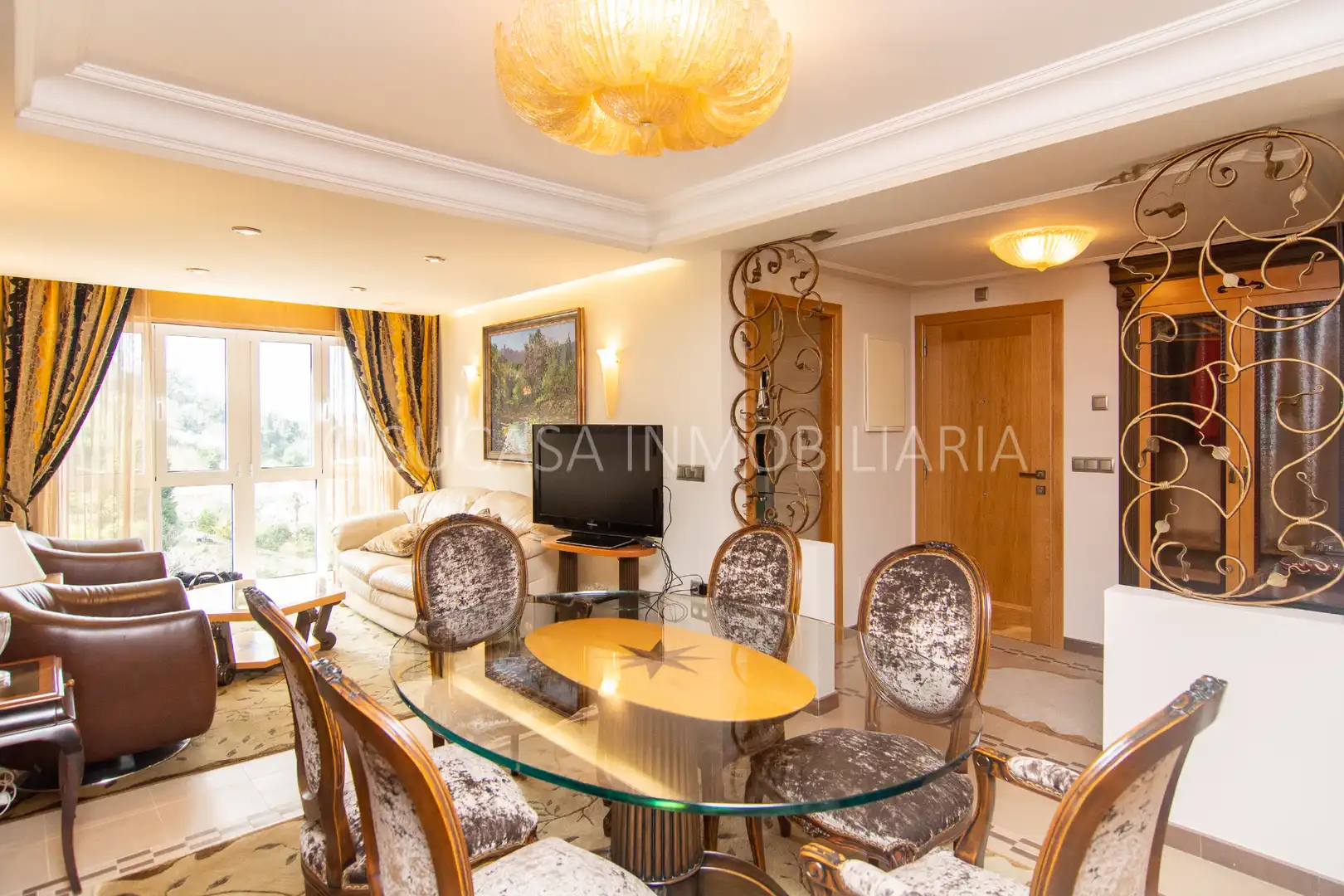 Comedor de Dúplex en venta en Pontedeume con Calefacción, Parquet y Trastero