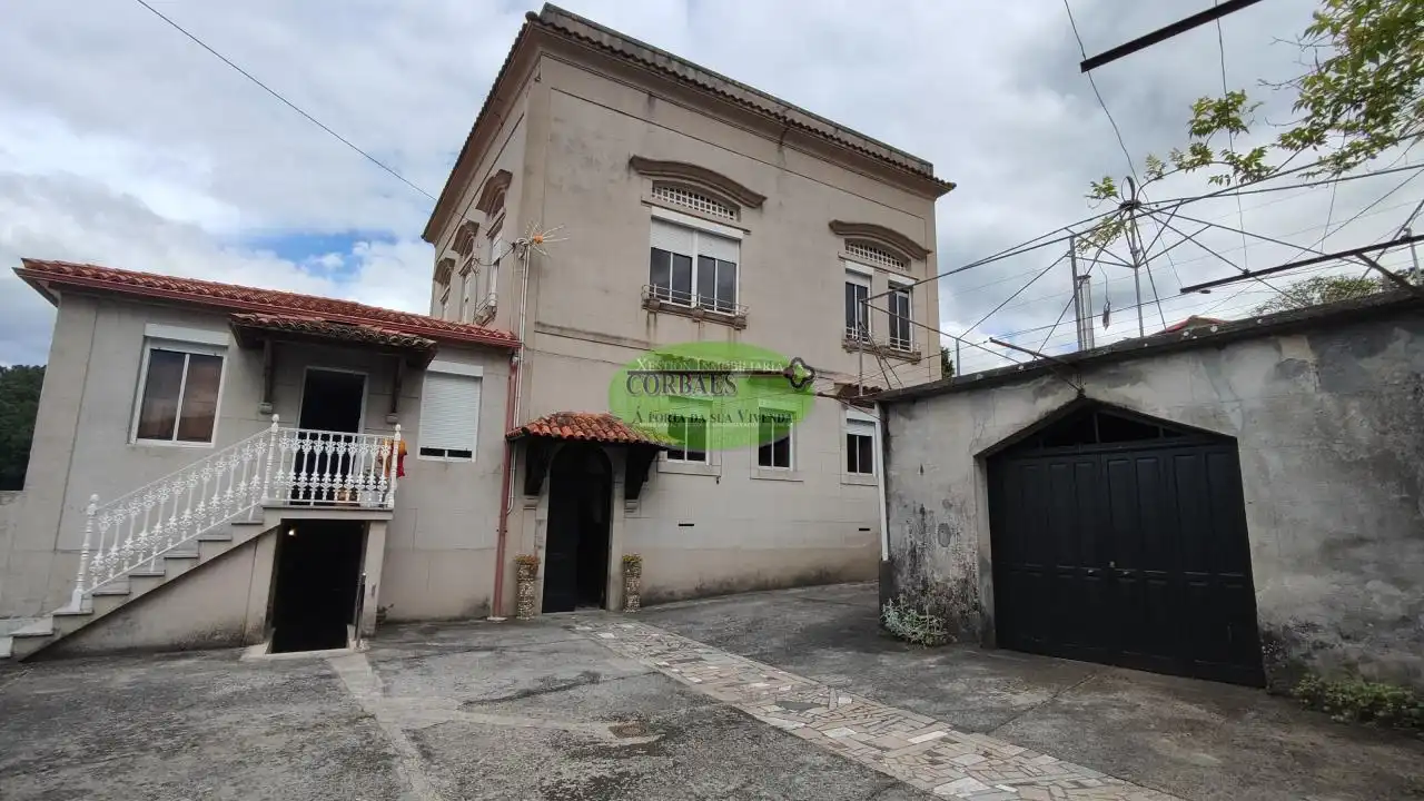 Vista exterior de Casa o chalet en venta en Ramirás con Calefacción, Jardín privado y Piscina