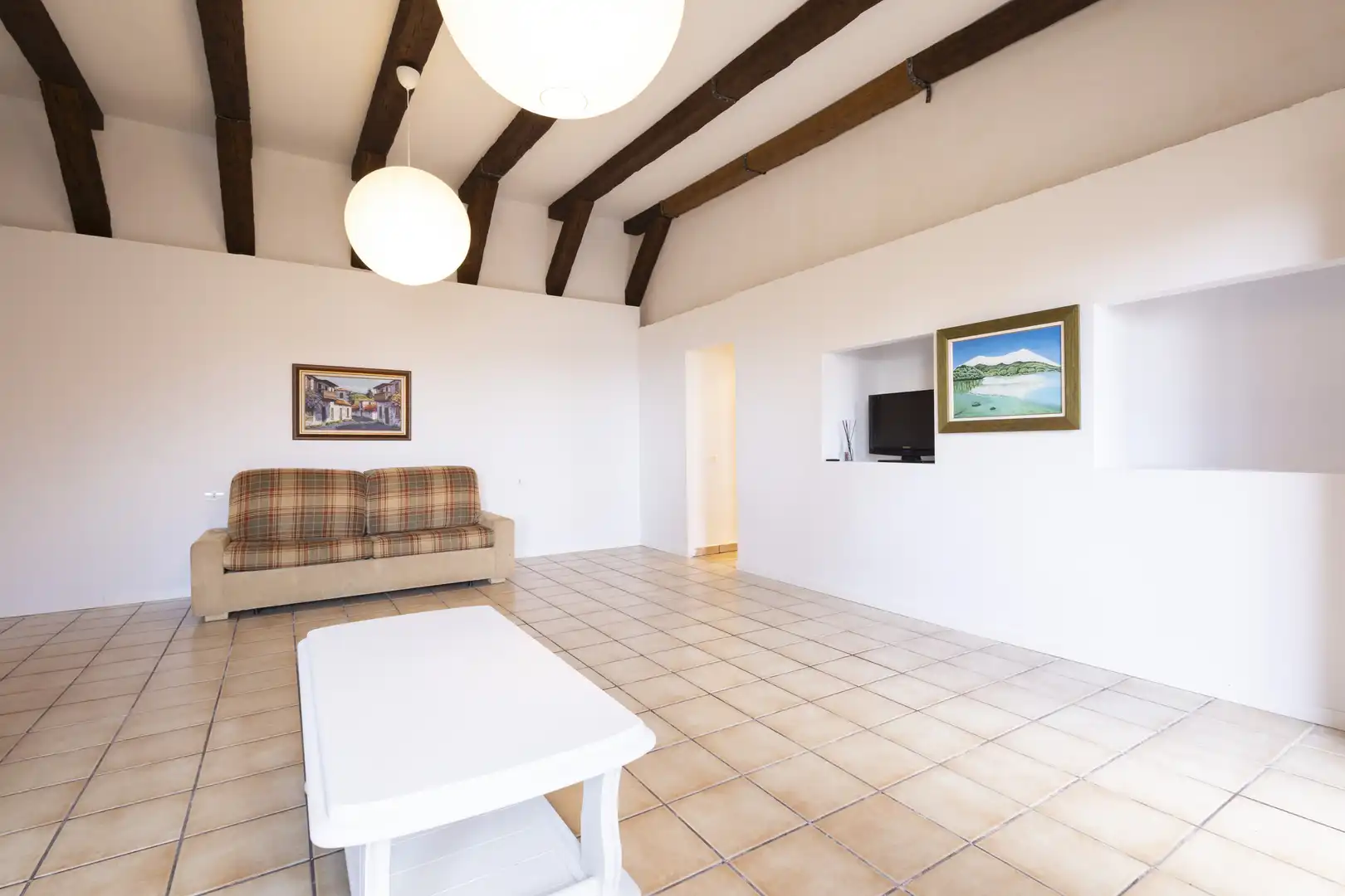 Sala de estar de Casa o chalet de alquiler en La Orotava con Jardín privado y Amueblado