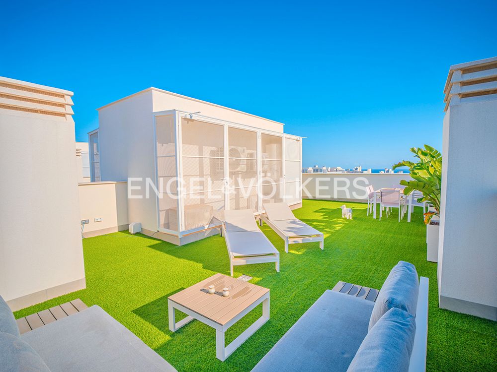 Terrassa de Dúplex en venda en Santa Pola amb Aire condicionat, Calefacció i Terrassa