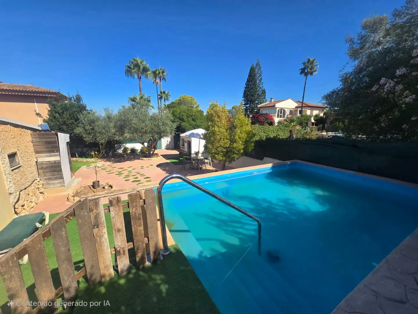 Swimming pool of Houses for sale in Llucmajor  with Air Conditioner, Private garden and Storage room