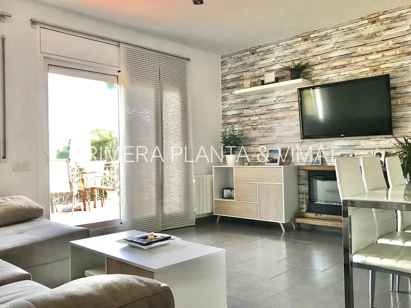 Living room of Houses for sale in Argentona  with Heating