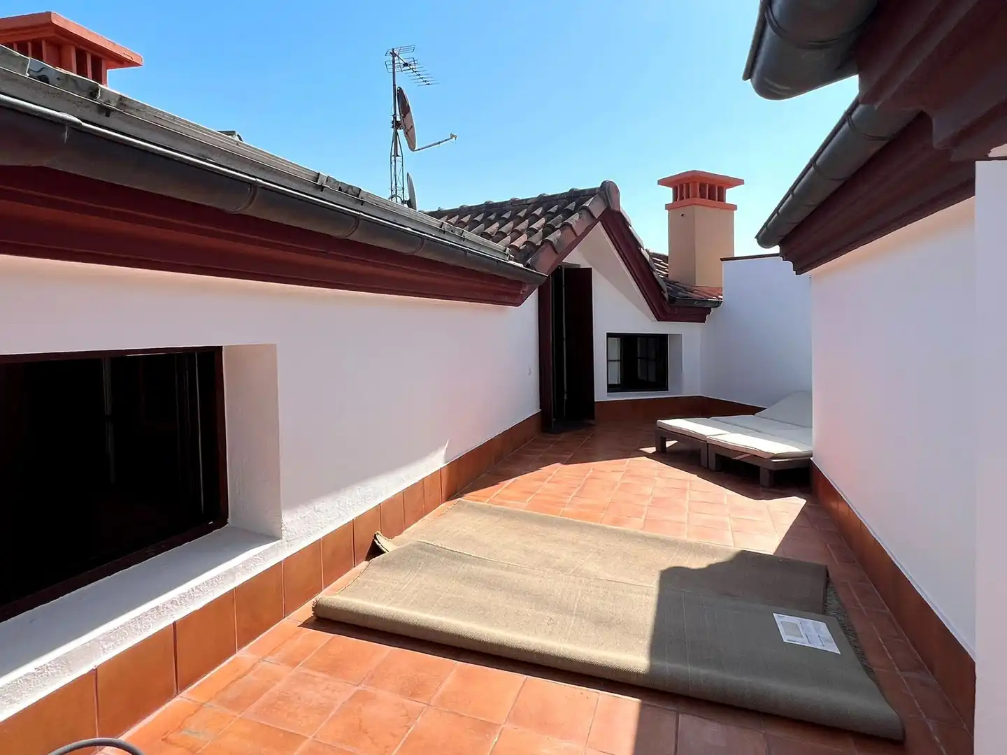 Terraza de Casa adosada en venta en Zarautz con Aire acondicionado, Calefacción y Jardín privado