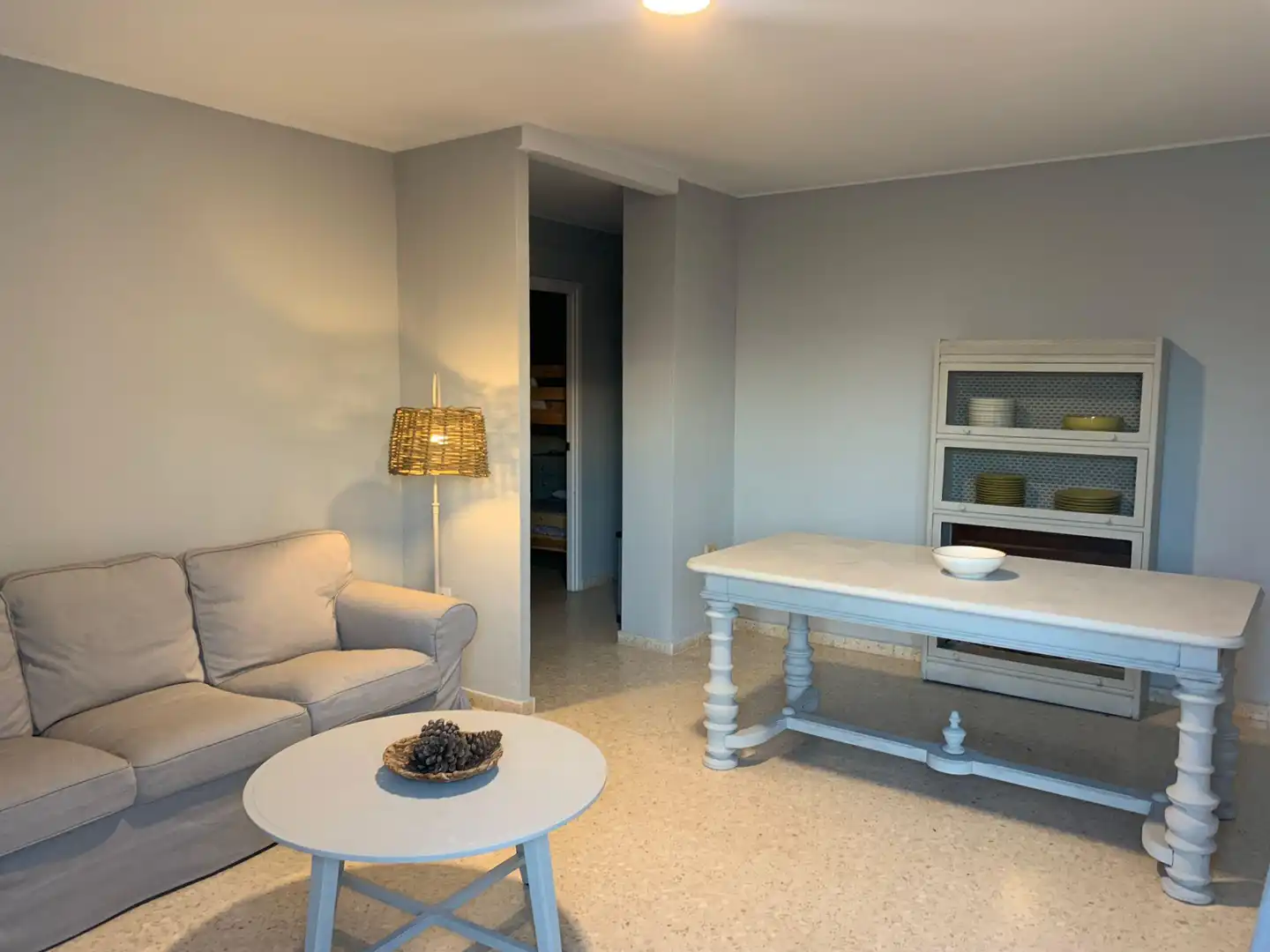 Wohnzimmer von Wohnung zur Miete in Sanlúcar de Barrameda mit Klimaanlage, Heizung und Möbliert
