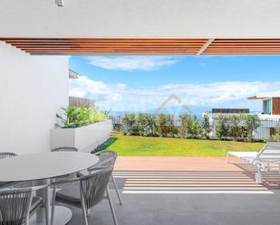 Terrassa de Apartament en venda en Guía de Isora amb Aire condicionat, Jardí privat i Terrassa