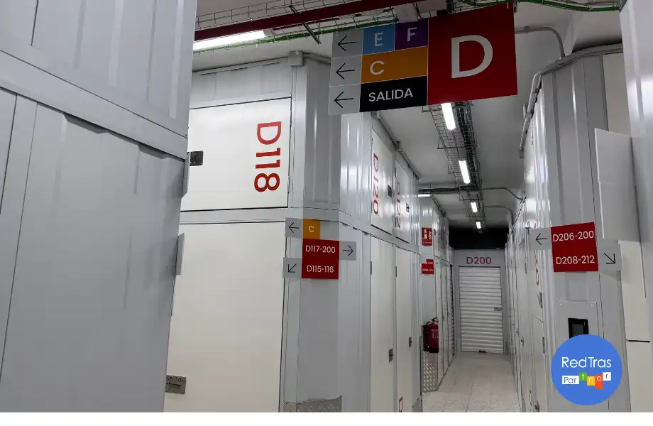 Traster de lloguer en Madrid amb Alarma