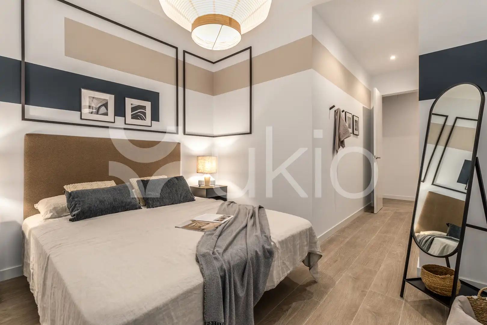 Habitación de Apartamento de alquiler en Madrid con Amueblado, Horno y Lavadora