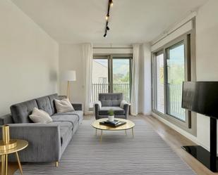 Living room of Apartment to rent in  Valencia Capital  with Air Conditioner, Heating and Terrace
