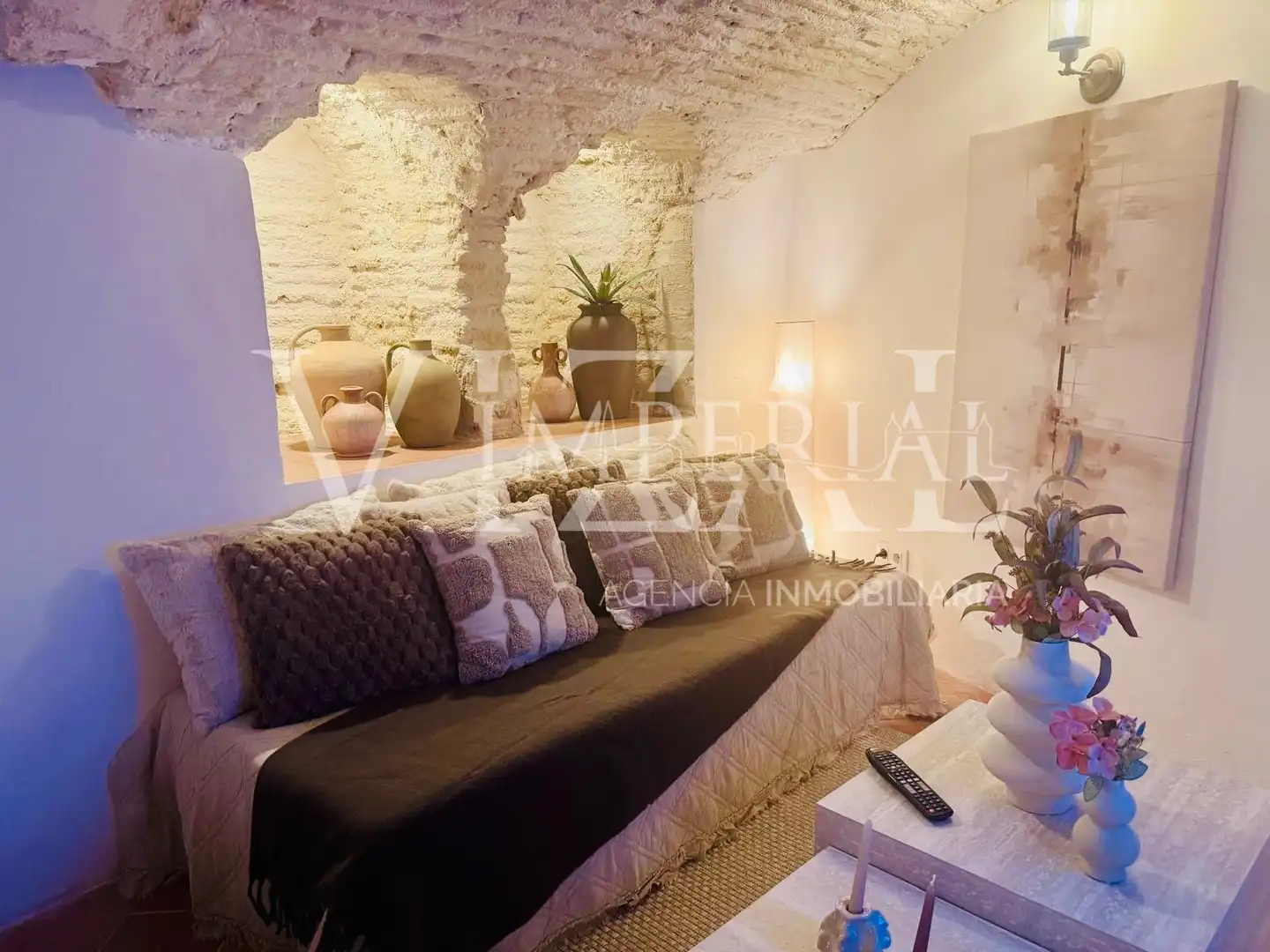 Living room of Flat for sale in Casco Histórico