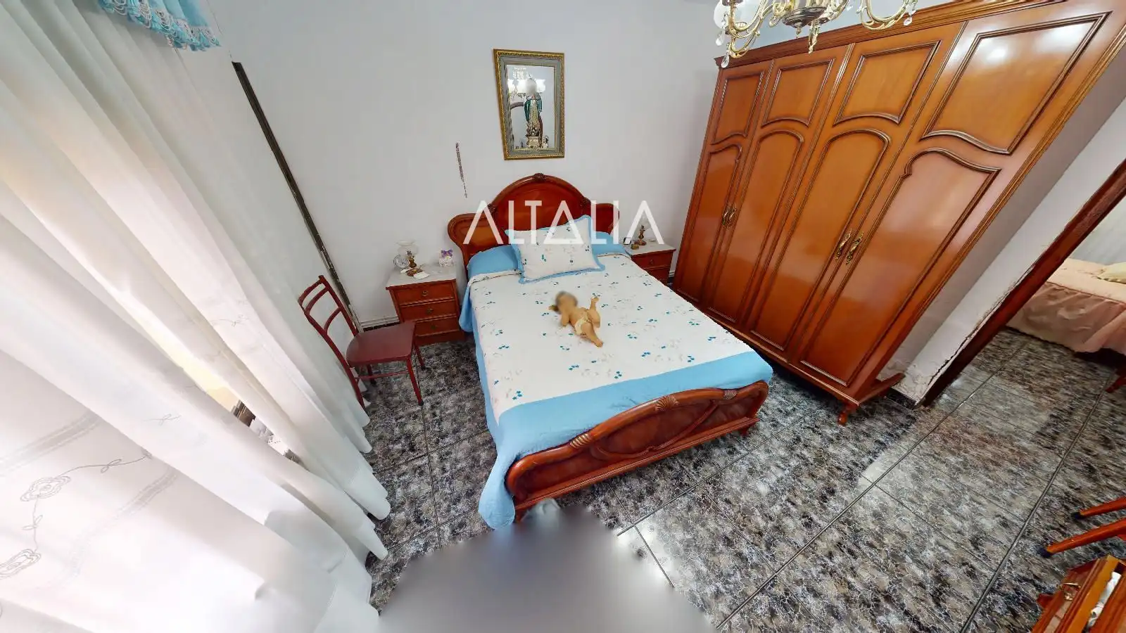 Schlafzimmer von Haus oder Chalet zum Verkauf in Horcajo de Santiago mit Heizung