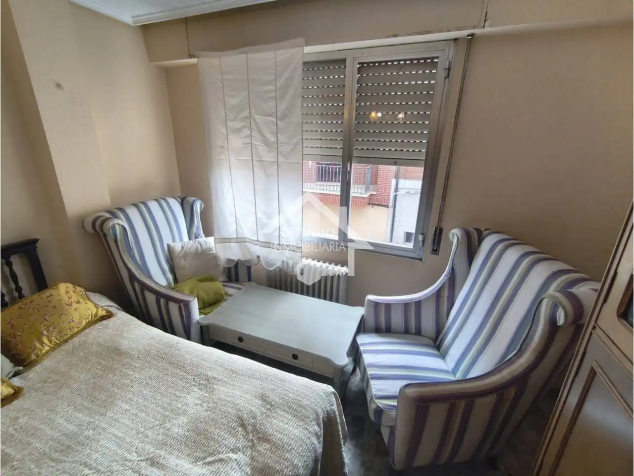 Schlafzimmer von Wohnung zum Verkauf in Navarrete mit Heizung, Terrasse und Abstellraum