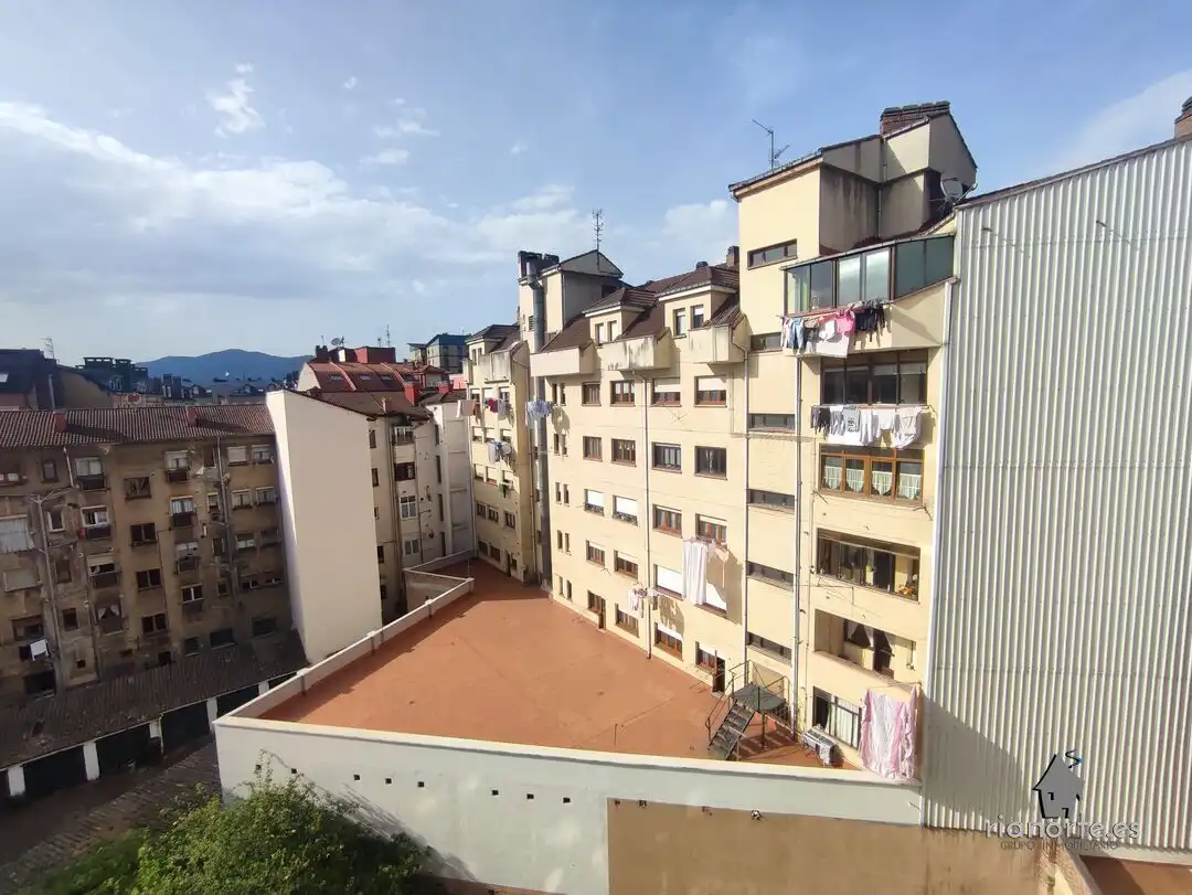 Exterior view of Flat for sale in Langreo  with Heating, Terrace and Storage room