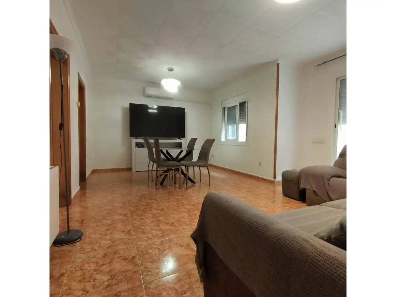 Wohnzimmer von Wohnung zum Verkauf in Sabadell mit Klimaanlage, Heizung und Terrasse