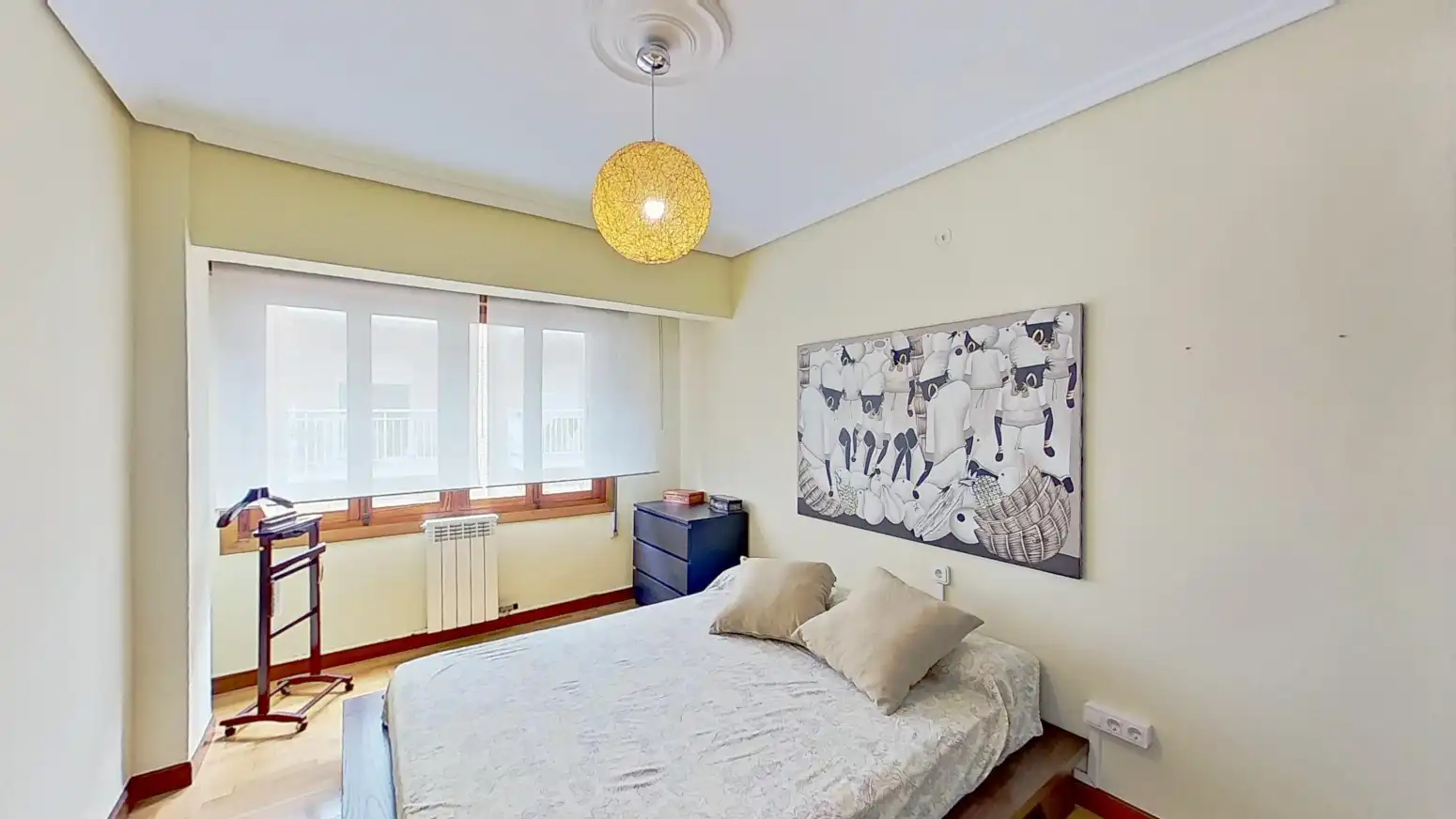 Bedroom of Flat for sale in Torrelavega   with Heating, Parquet flooring and Storage room