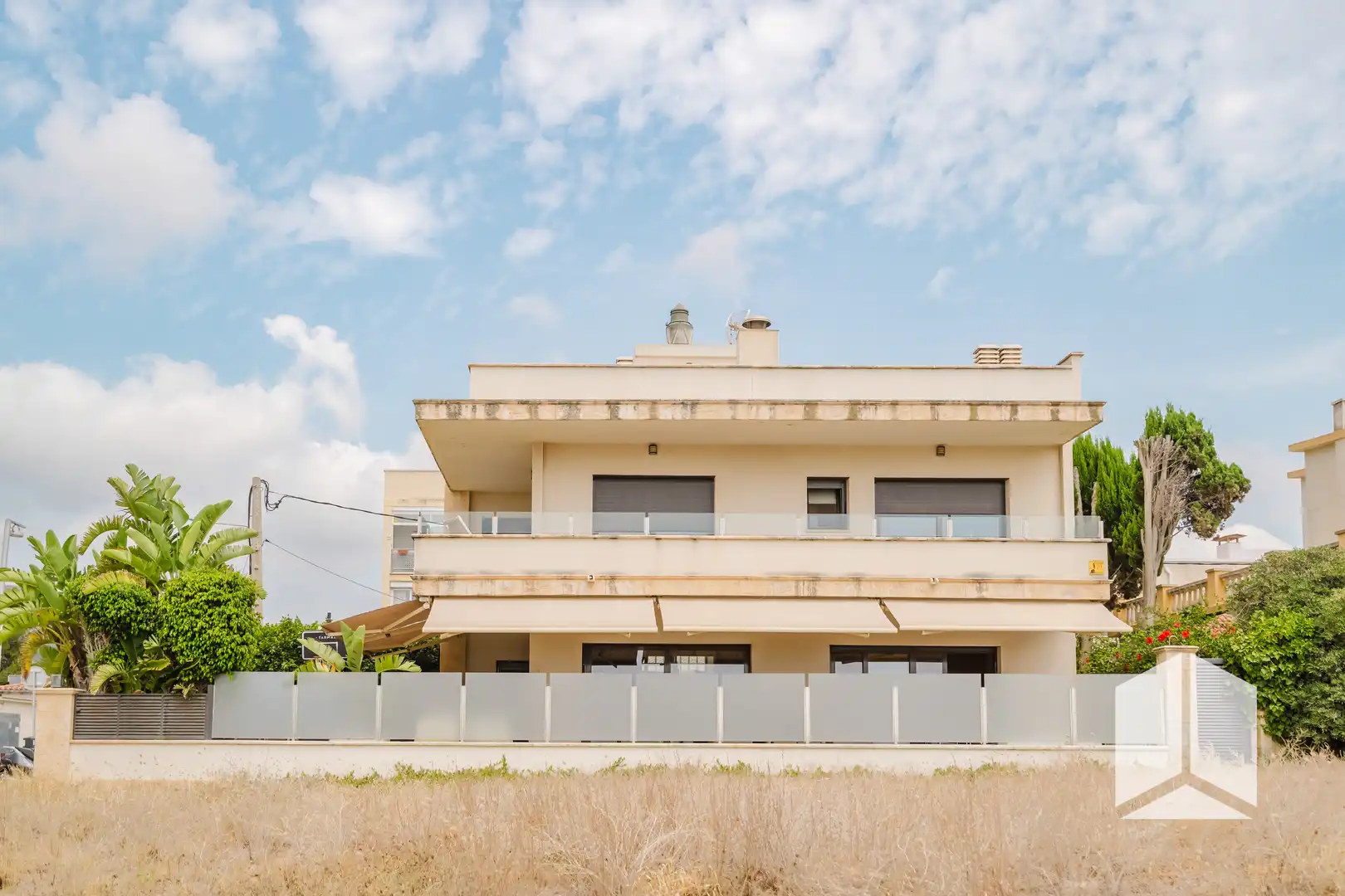 Exterior view of Houses for sale in Castelldefels  with Terrace and Balcony