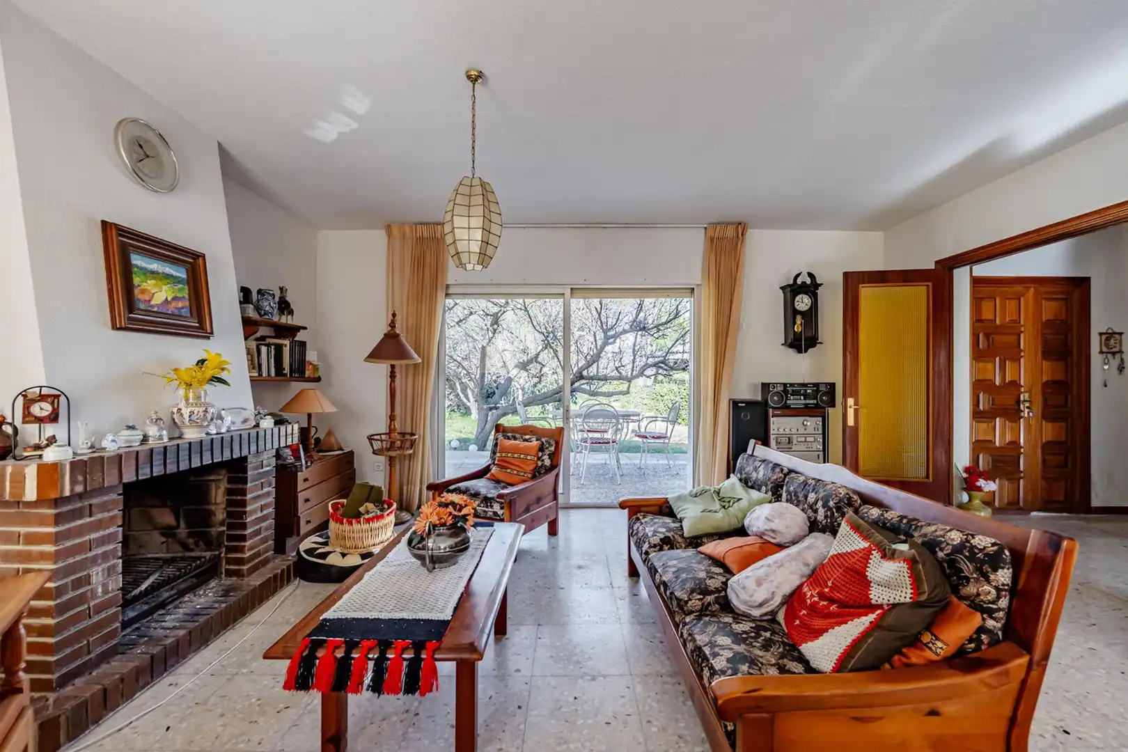 Sala de estar de Casa o chalet en venta en Tres Cantos con Calefacción, Jardín privado y Terraza