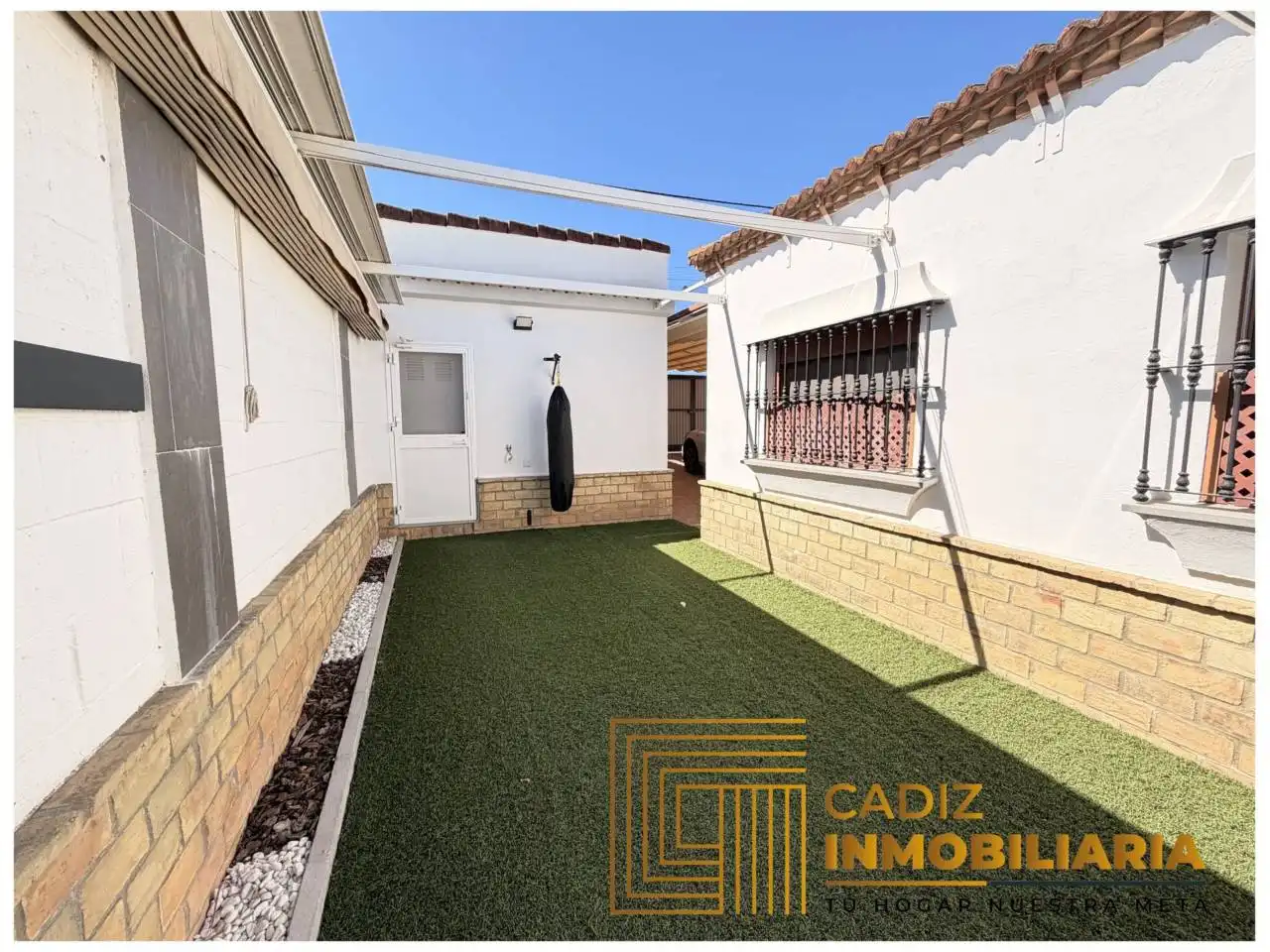 Jardí de Finca rústica en venda en Chiclana de la Frontera amb Aire condicionat, Jardí privat i Terrassa