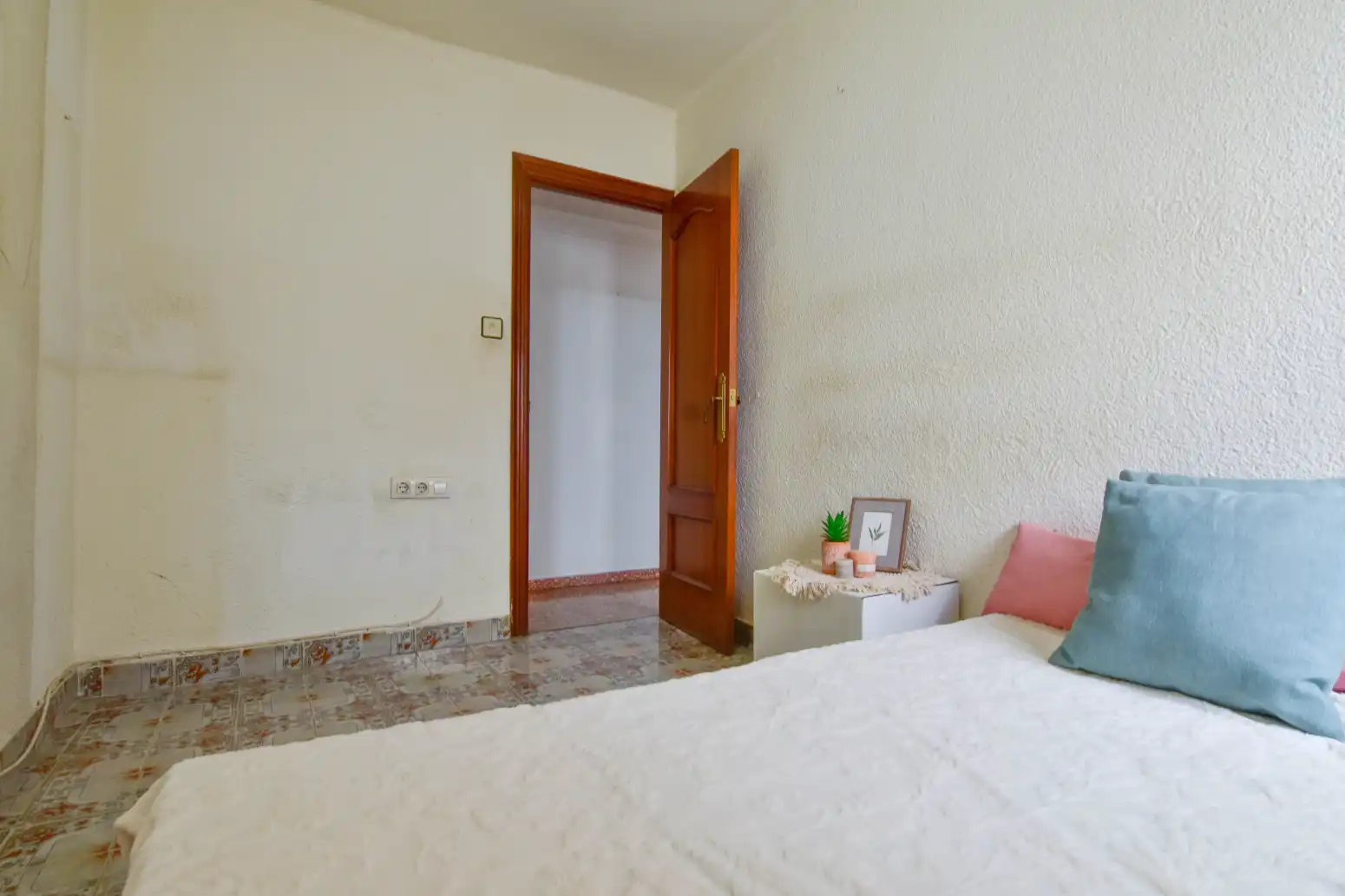 Schlafzimmer von Dachboden zum Verkauf in Valencia mit Klimaanlage, Heizung und Terrasse
