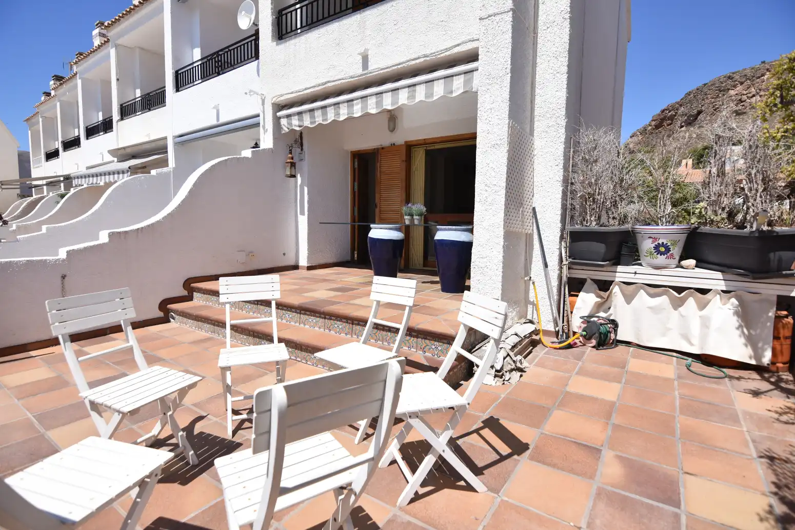 Terrace of Flat for sale in Santa Pola  with Air Conditioner, Heating and Private garden