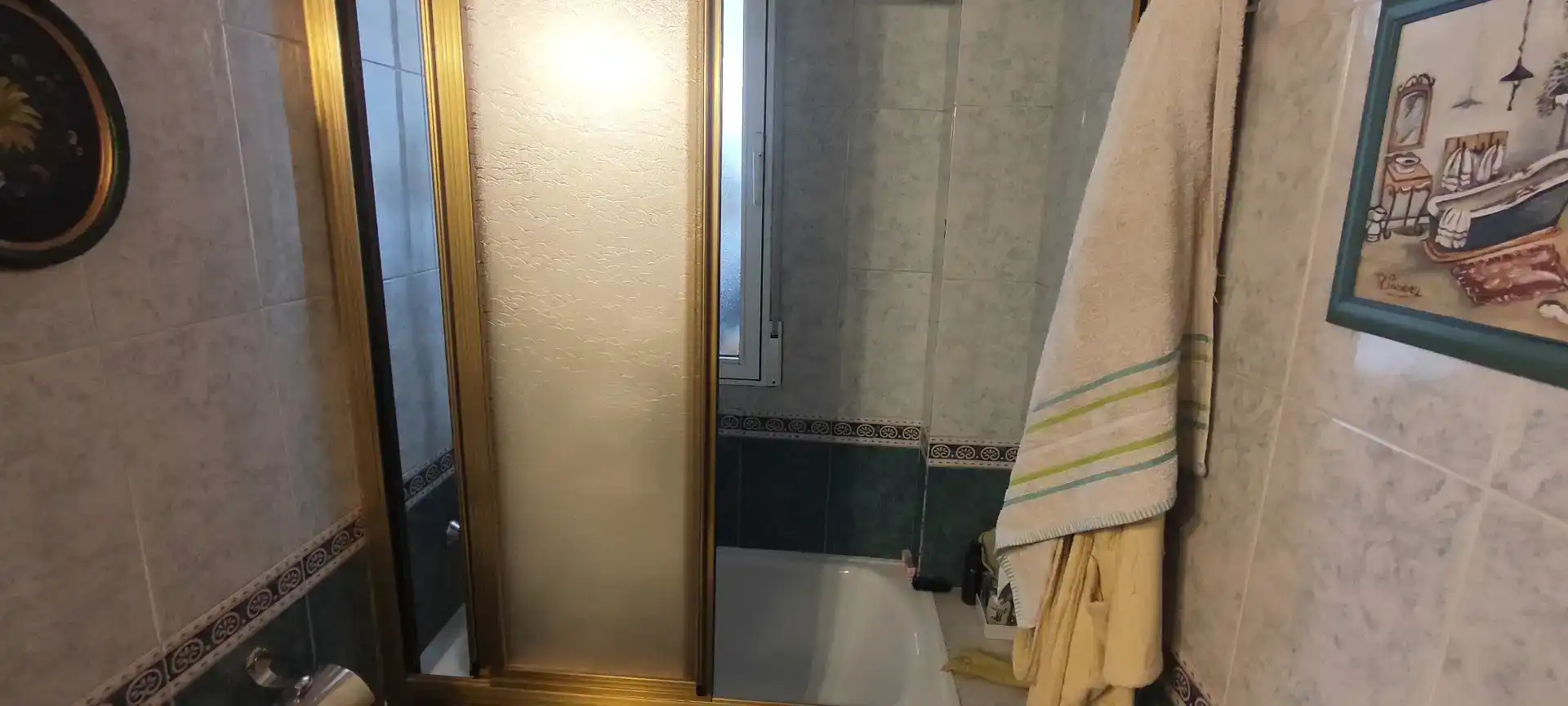 Bany de Dúplex de lloguer en Granada amb Moblat, Forn i Rentadora