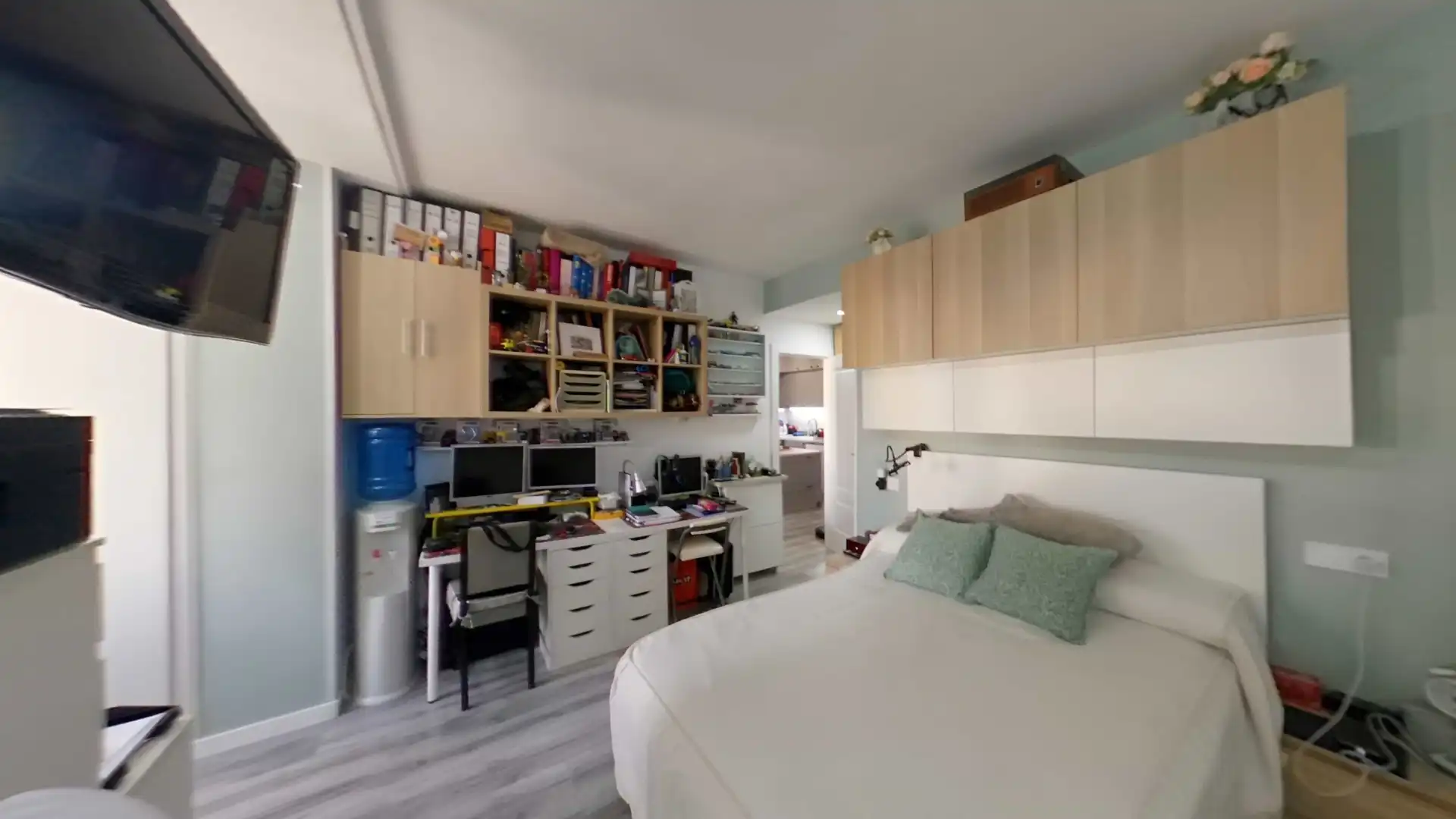 Bedroom of Flat for sale in Sabadell  with Air Conditioner, Heating and Parquet flooring