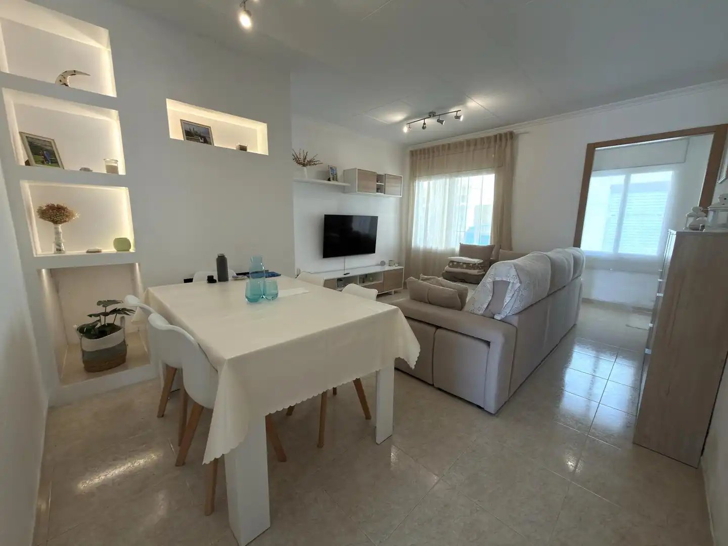 Sala de estar de Casa adosada en venta en Tordera