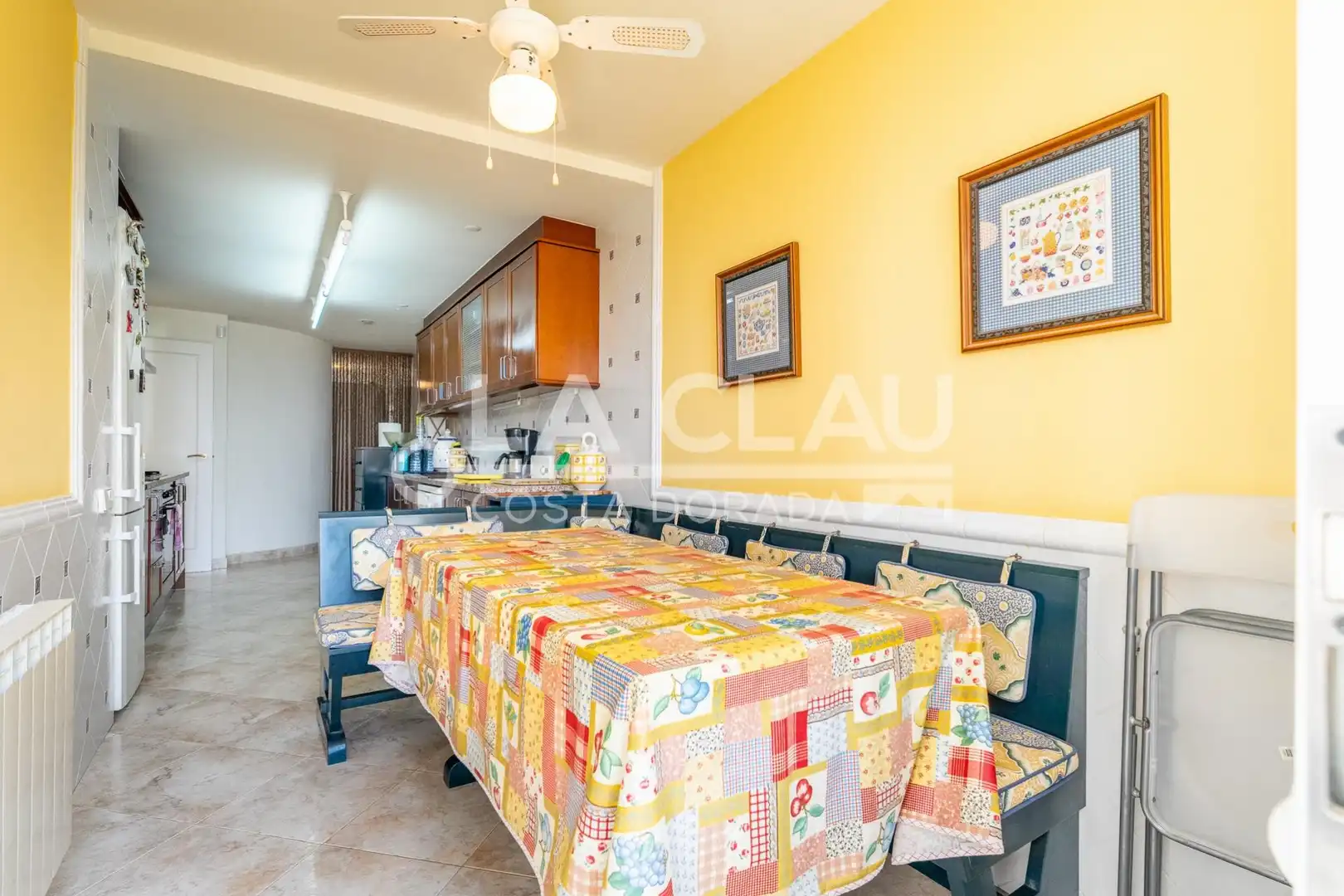 Cocina de Casa adosada en venta en Altafulla con Calefacción y Jardín privado