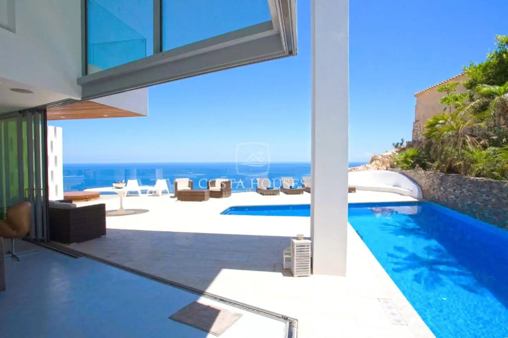 Terrace of Houses for sale in Jávea / Xàbia  with Air Conditioner, Private garden and Terrace