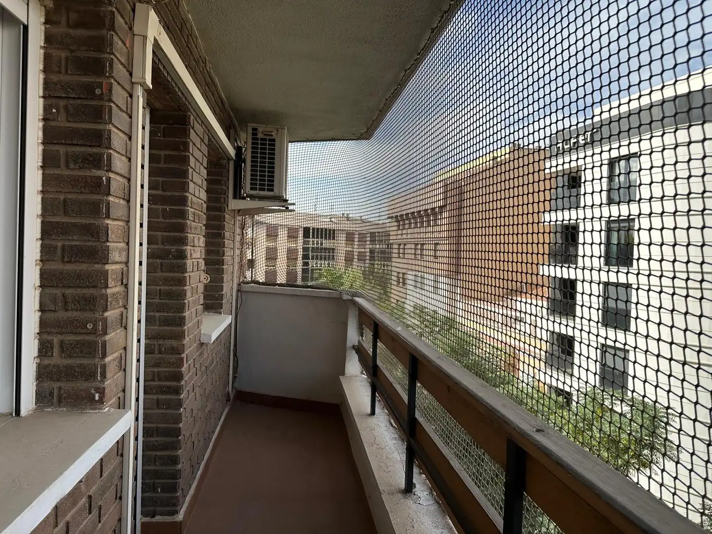 Terrasse von Wohnung zum Verkauf in Ciudad Real mit Klimaanlage, Heizung und Terrasse