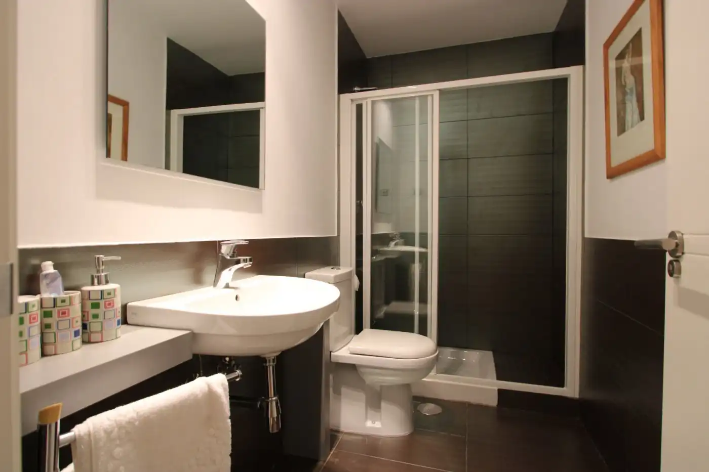 Bathroom of Detached homes for rent in La Pobla de Vallbona  with Air Conditioner, Heating and Parquet flooring