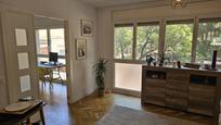 Living room of Flat for sale in Terrassa  with Heating, Parquet flooring and Terrace
