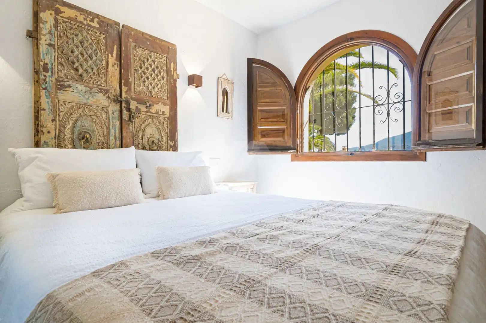 Dormitori de Apartament en venda en Moraira amb Aire condicionat, Calefacció i Jardí privat