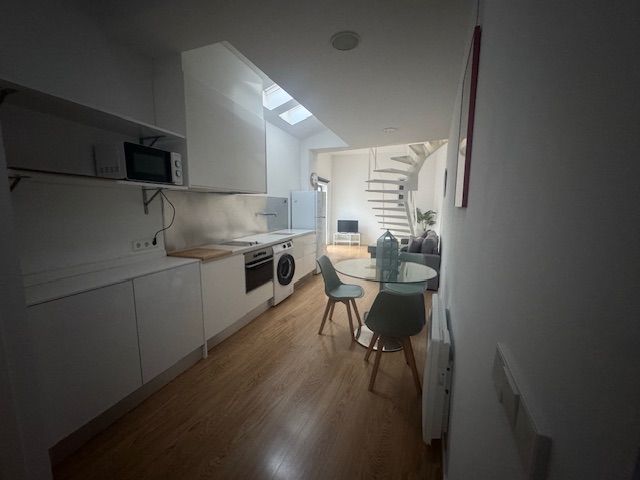 Cuina de Àtic de lloguer en Alcoy / Alcoi amb Aire condicionat, Calefacció i Terrassa