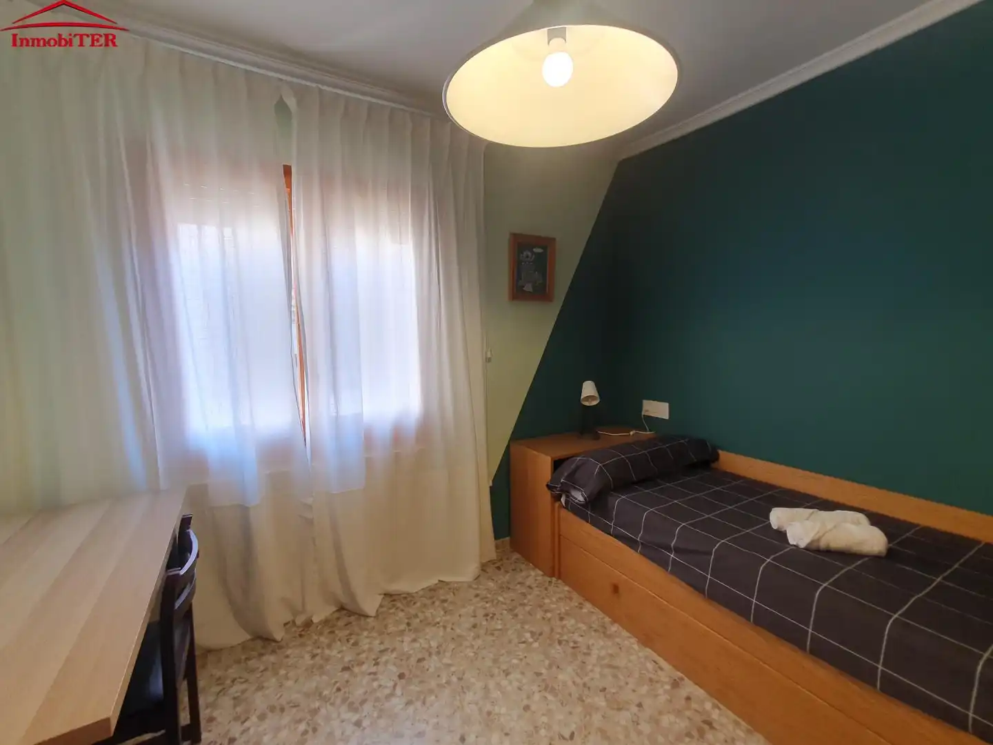 Bedroom of Flat for rent in Teruel  with Heating and Balcony