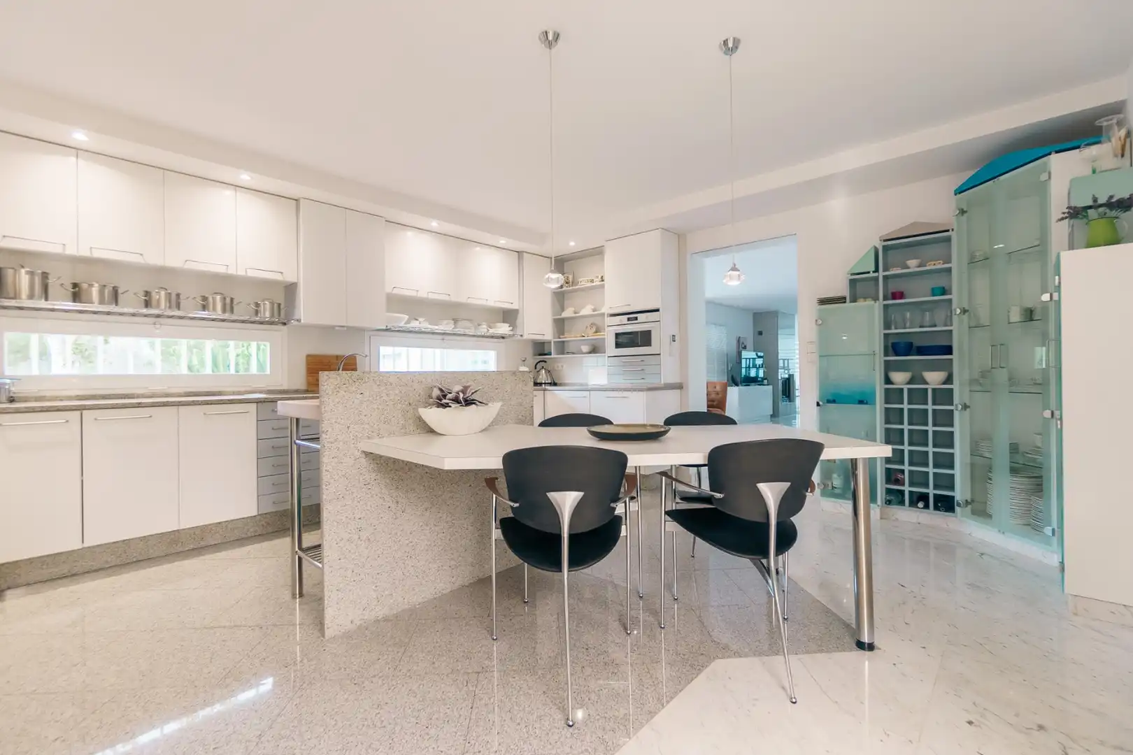 Cocina de Casa o chalet en venta en L'Alfàs del Pi con Terraza y Piscina