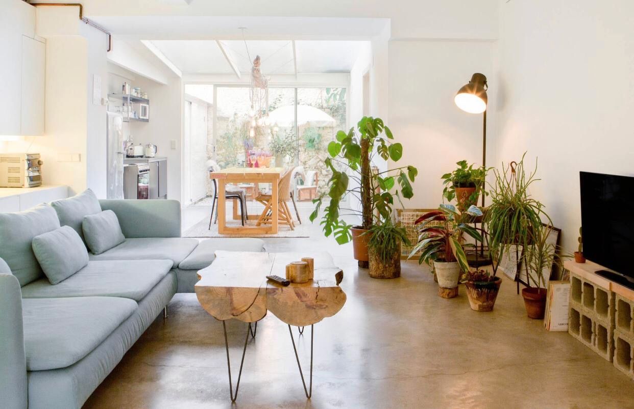 Living room of Loft for sale in  Barcelona Capital  with Air Conditioner, Heating and Private garden