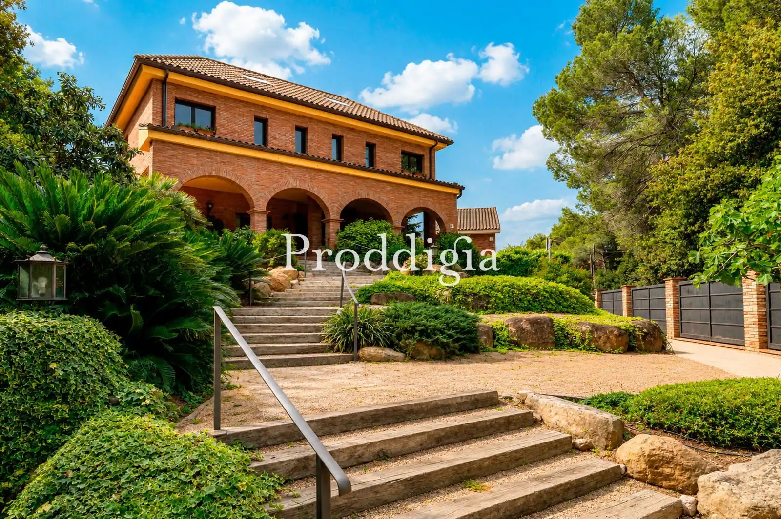 Garden of Houses for sale in Sant Cugat del Vallès  with Air Conditioner, Heating and Terrace