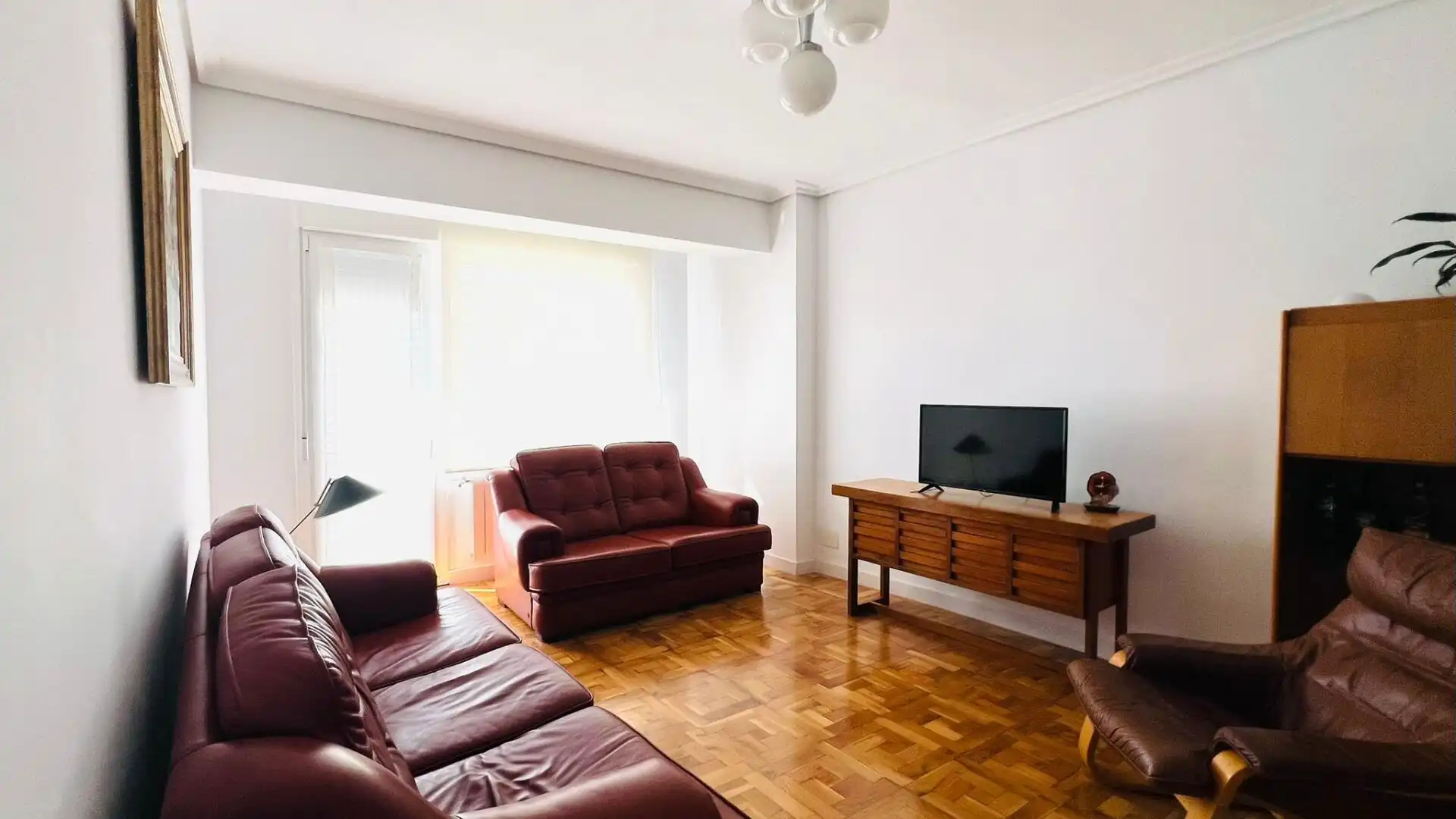 Living room of Flat for sale in  Logroño  with Terrace, Storage room and Balcony