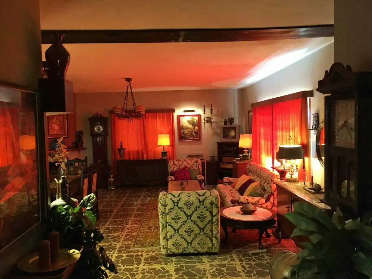 Sala de estar de Finca rústica en venta en El Sauzal con Calefacción, Jardín privado y Terraza
