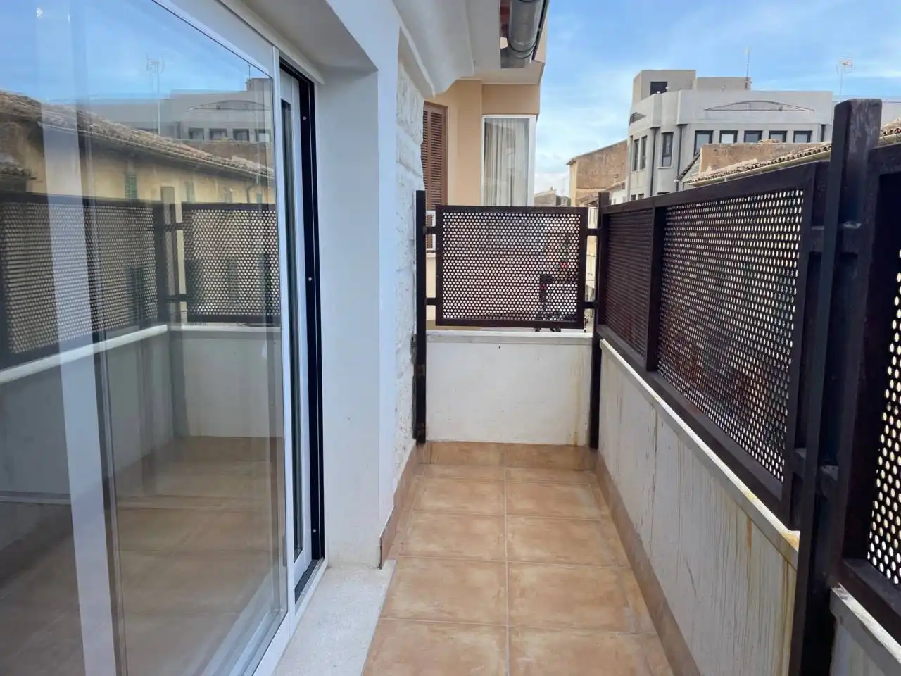 Balcony of Houses for rent in Sa Pobla  with Air Conditioner, Terrace and Furnished