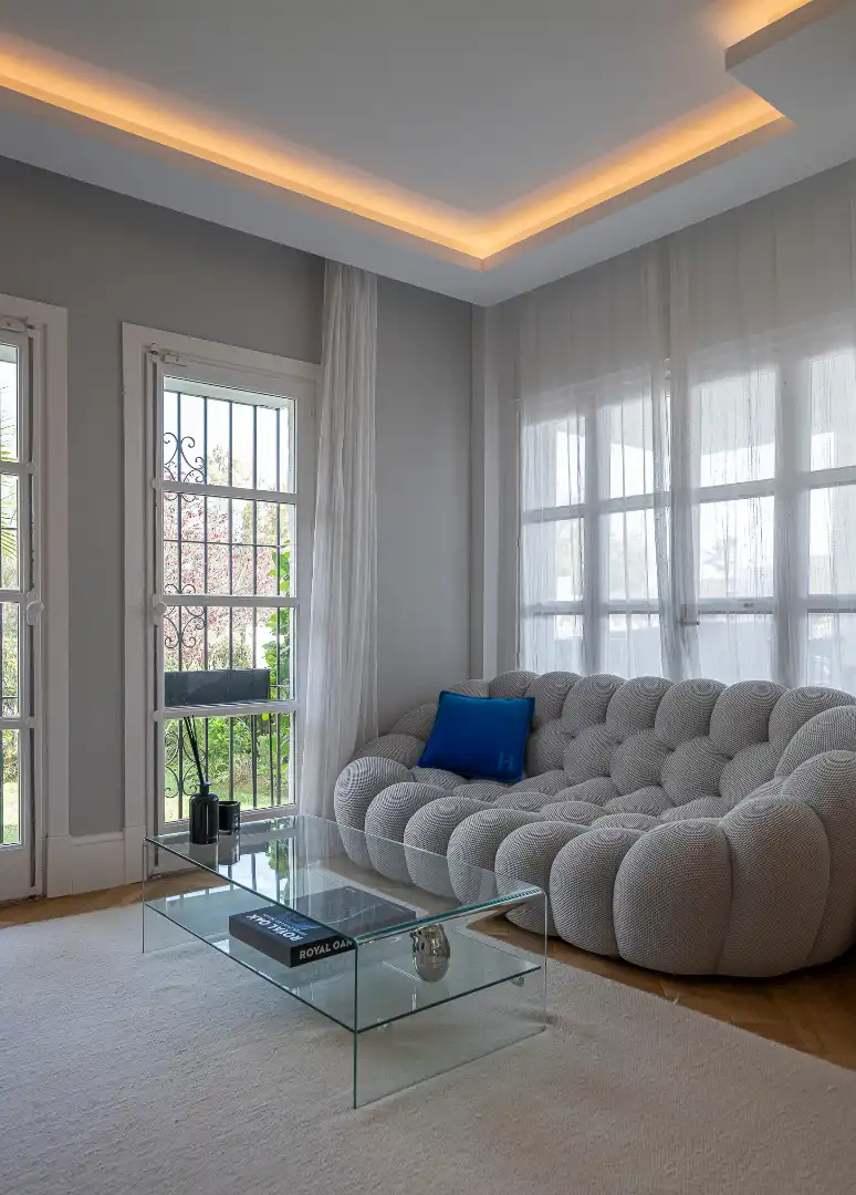 Sala d'estar de Apartament en venda en Marbella amb Aire condicionat, Calefacció i Parquet