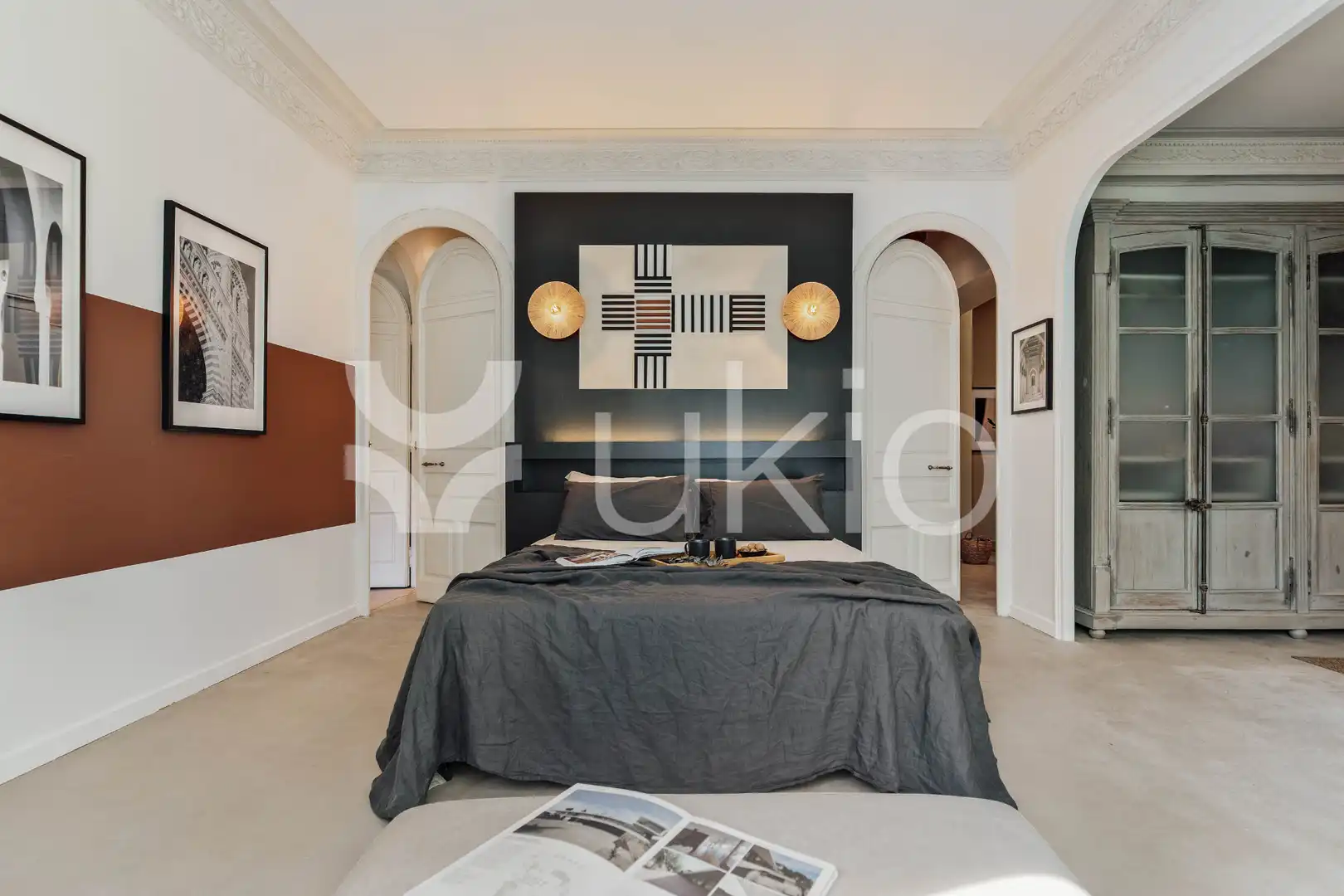 Bedroom of Apartments for rent in Barcelona  with Air Conditioner, Heating and Terrace