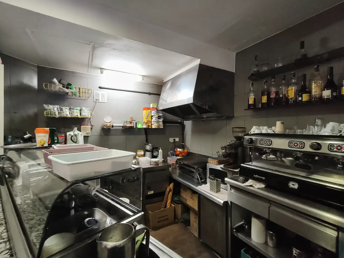 Cocina de Local en traspaso en Barcelona con Terraza y Amueblado
