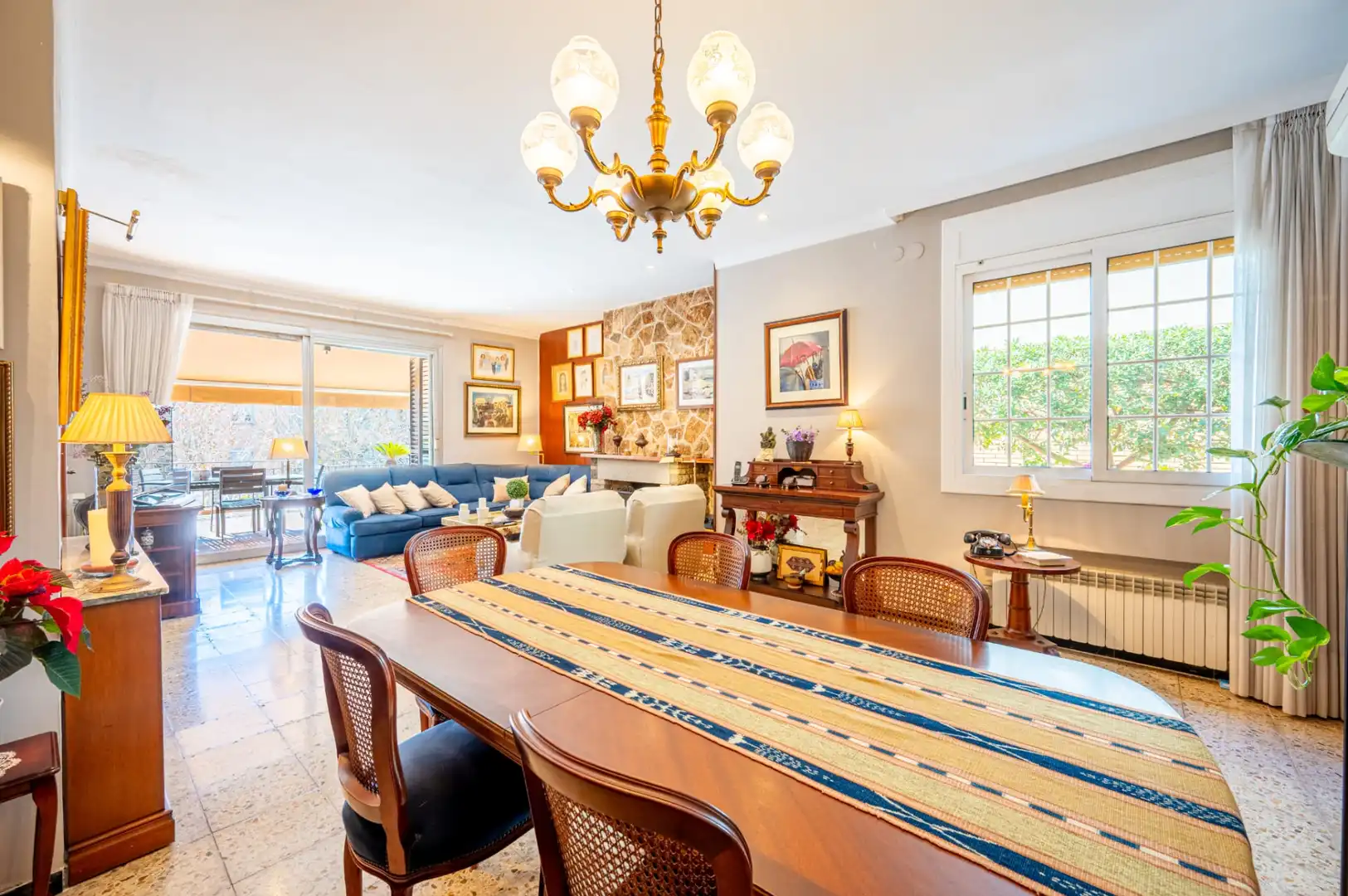 Comedor de Casa o chalet en venta en Mataró con Calefacción, Jardín privado y Terraza