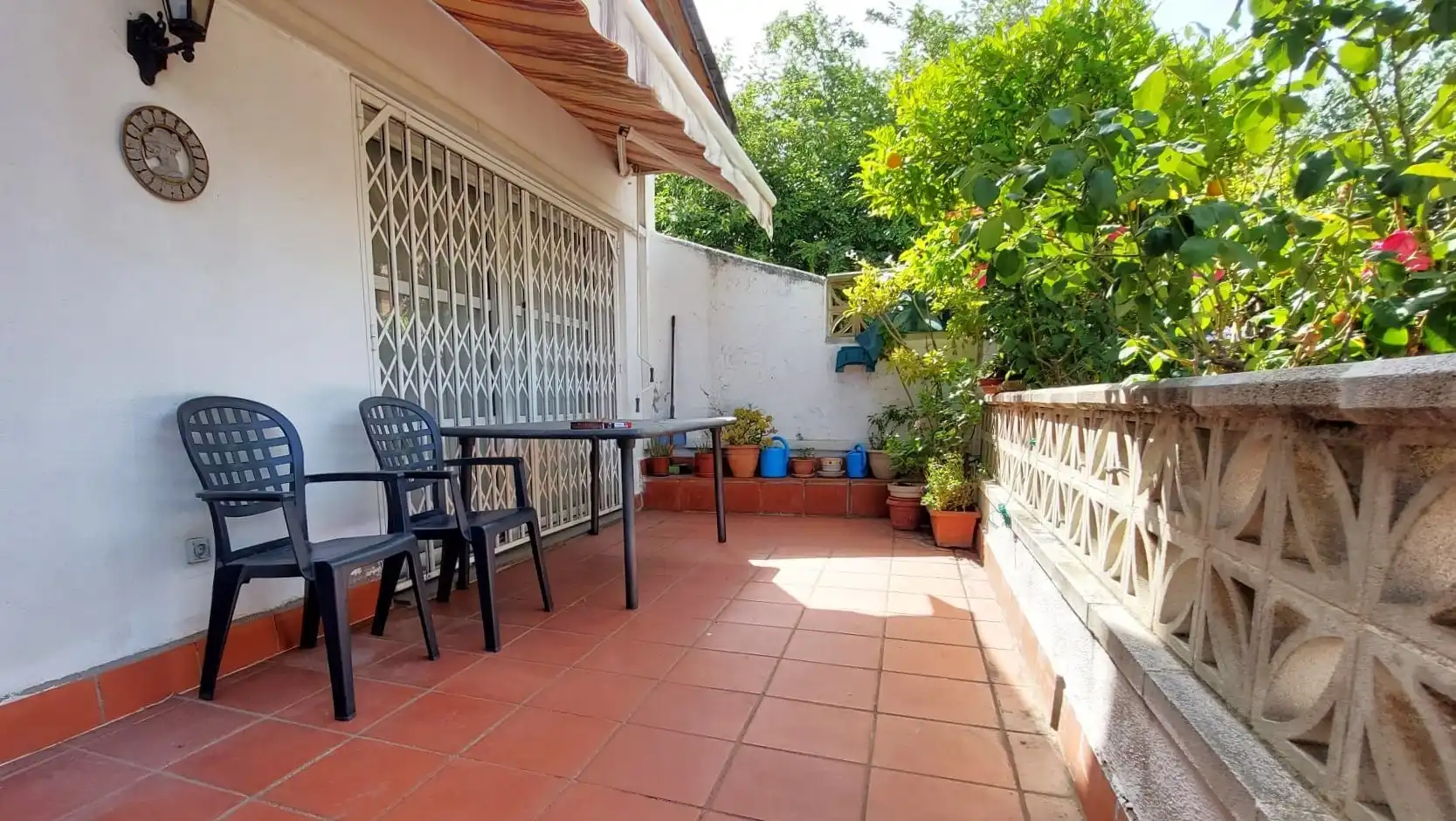 Terrassa de Casa adosada en venda en Viladecavalls amb Aire condicionat, Calefacció i Jardí privat