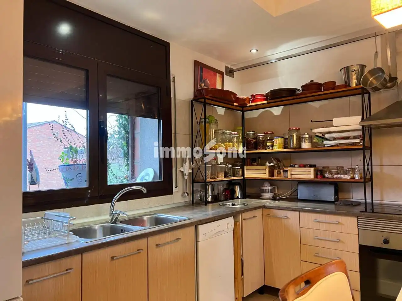 Cocina de Finca rústica en venta en Moià con Calefacción