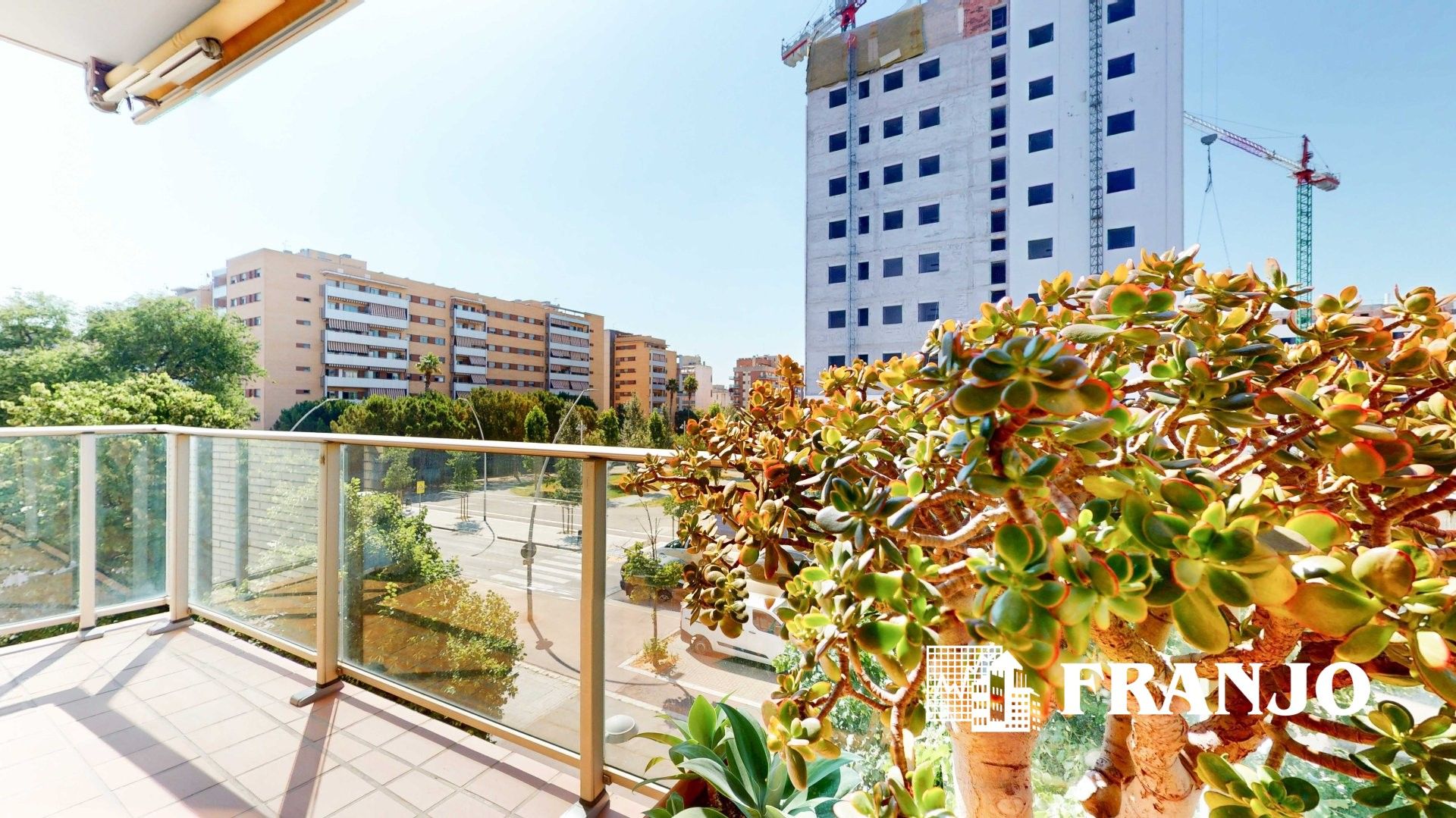 Terrace of Flat for sale in Barberà del Vallès  with Air Conditioner, Heating and Swimming Pool