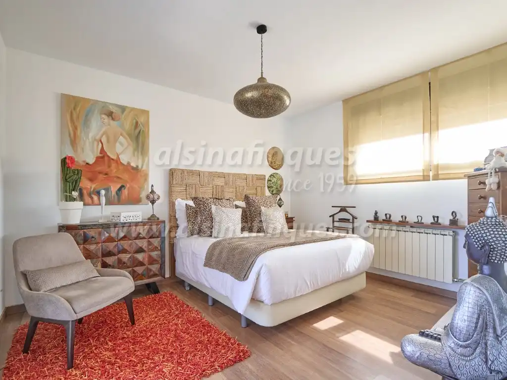 Dormitori de Casa o xalet en venda en Lloret de Mar amb Calefacció, Jardí privat i Terrassa