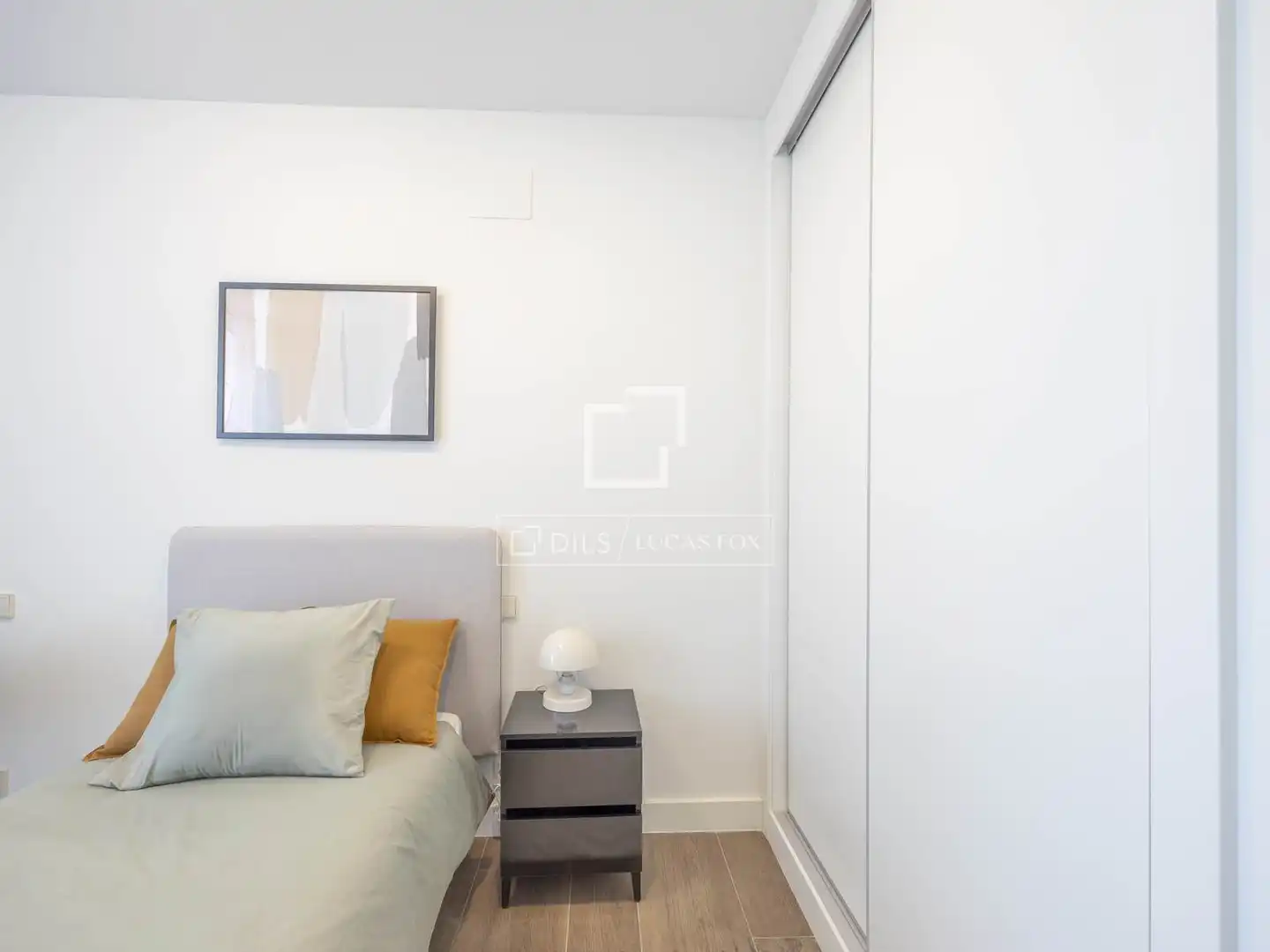 Schlafzimmer von Dachboden zum Verkauf in Valencia mit Klimaanlage, Heizung und Terrasse